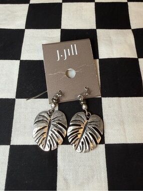 J. Jill Leaf Dangle Earrings